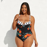 Fruity Plus Size One-piece Swimsuit
