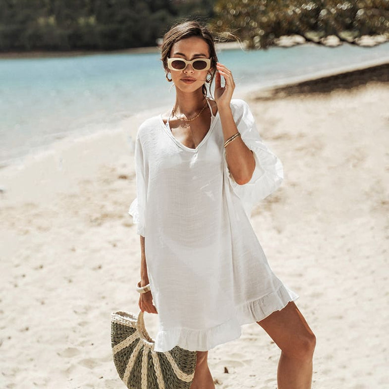 Beach Cover Ups UAE Women s Cover Ups Beachwear Online Elivana.ae